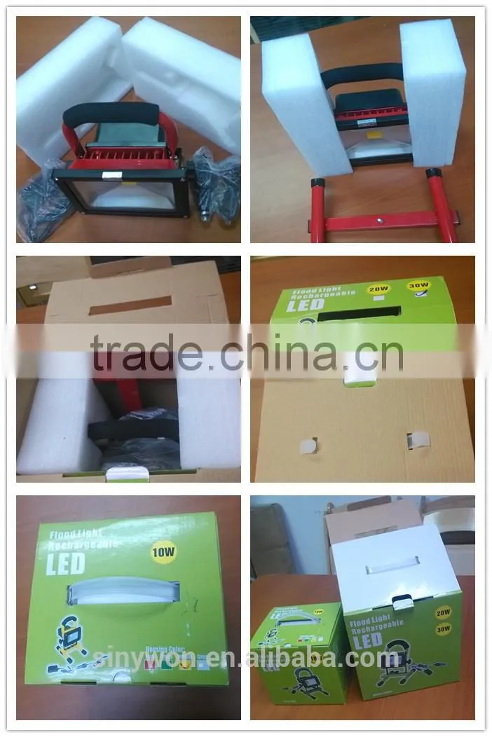 SINYWON 10W Output 8.4VDC 1A Battery Operated Light Led Floodlight