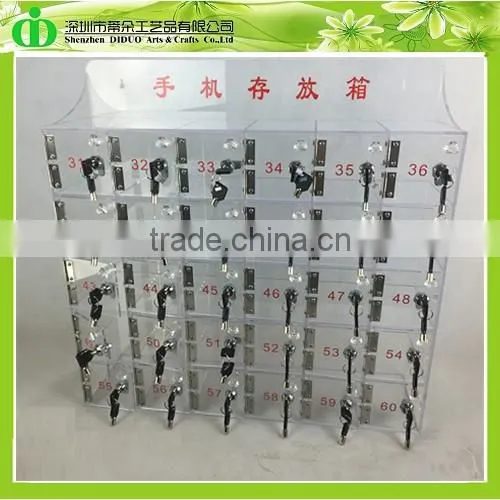 DDC-C043 Trade Assurance Acrylic Cellphone Storage Cabinet