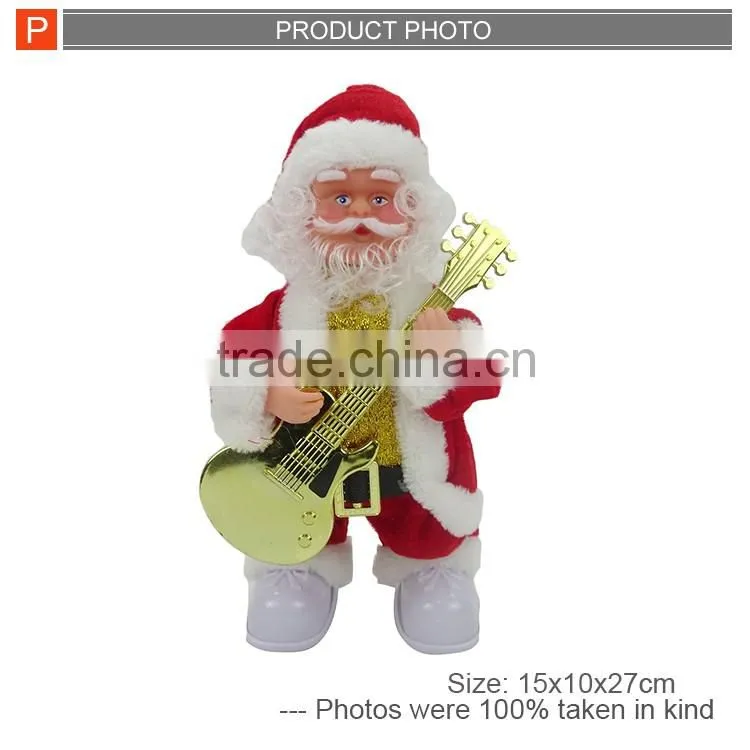 Kids toy electric christmas man santa with music