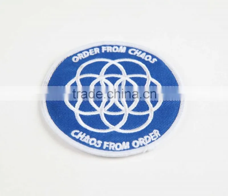 Brand Logo Woven Patch Badge/Embrodery Emblem For T-shirt/Sport Clothing/Hats