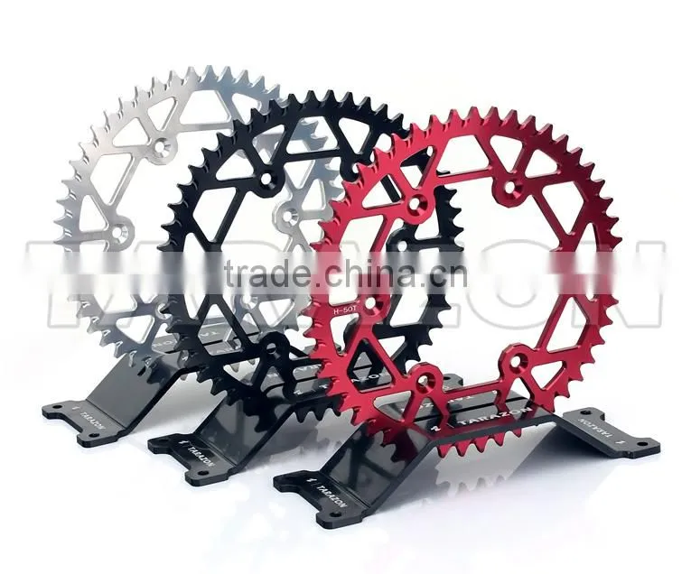 CRF 450 CNC aluminum motorcycle 50 tooth rear sprocket for sale