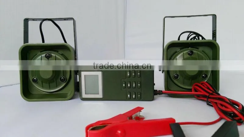 LOUD 50W 150dB bird caller hunting mp3 bird caller with timer