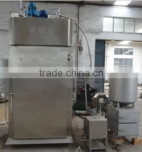 Automatic sausage smoking machine