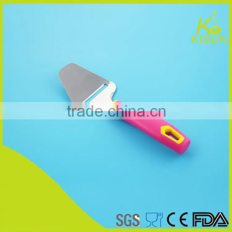 Canton Fair popular pp handle stainless steel cheese turner butter slice turner