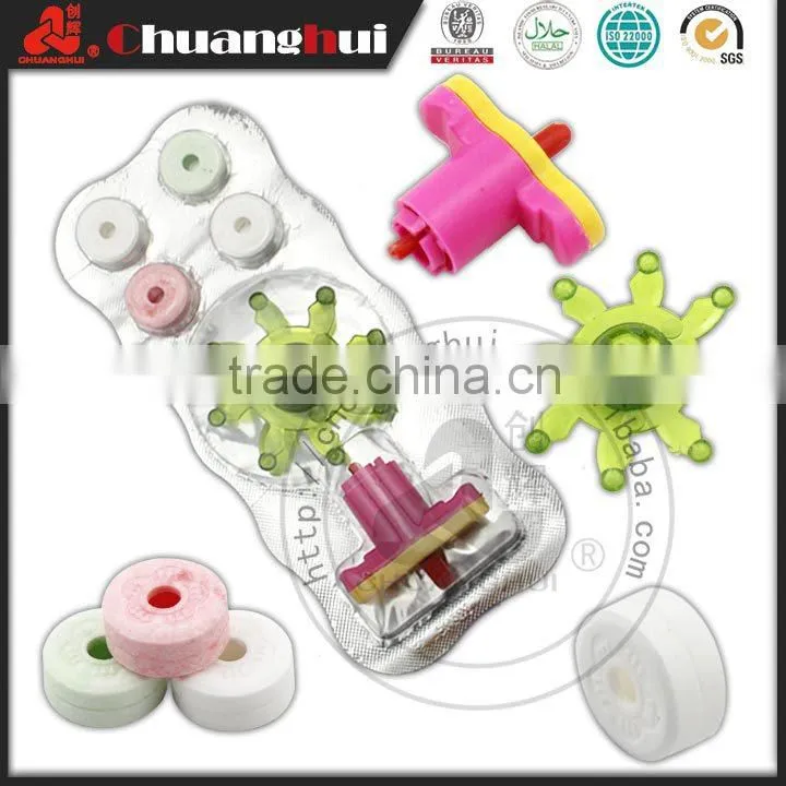 Chinese Toys Peg-Top Toy with Candy In Jar