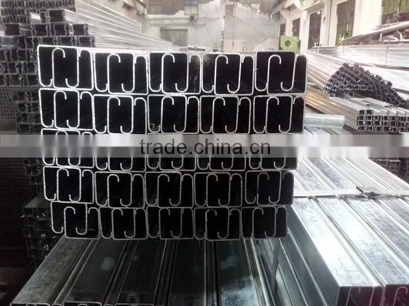 cold bending c channel for rolled door using