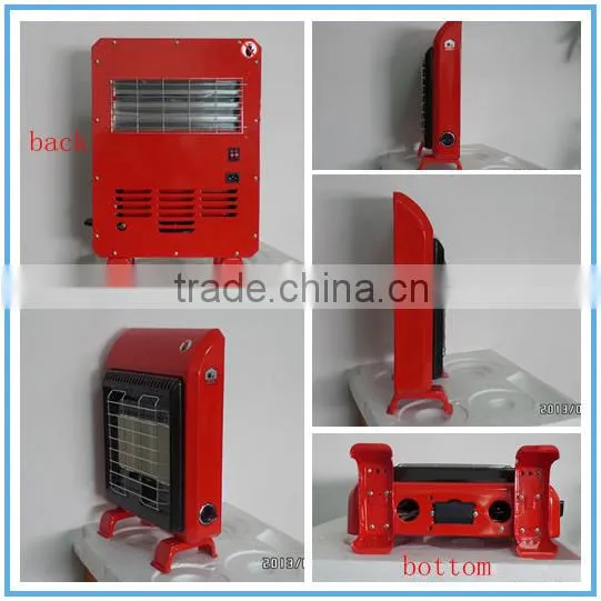 2016 indoor slim portable protection antique gas heater for home with CE approved