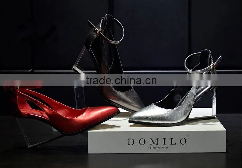 hot sale acrylic shoe display case custom stand