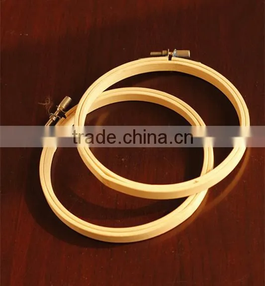 2016 fashion accessory for DIY kit bamboo embroidery hoop