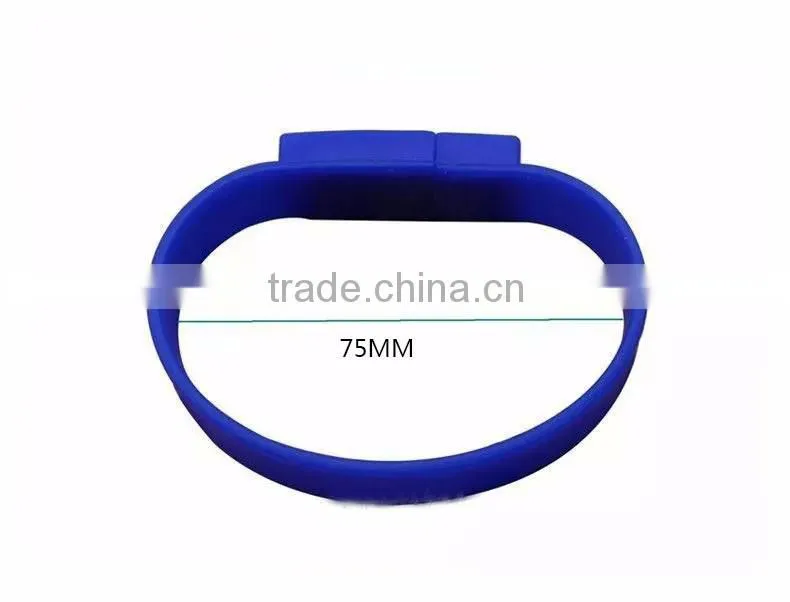 Wholesale Cheap Price Bulk Silicone USB Flash Drive Bracelet Free Sample