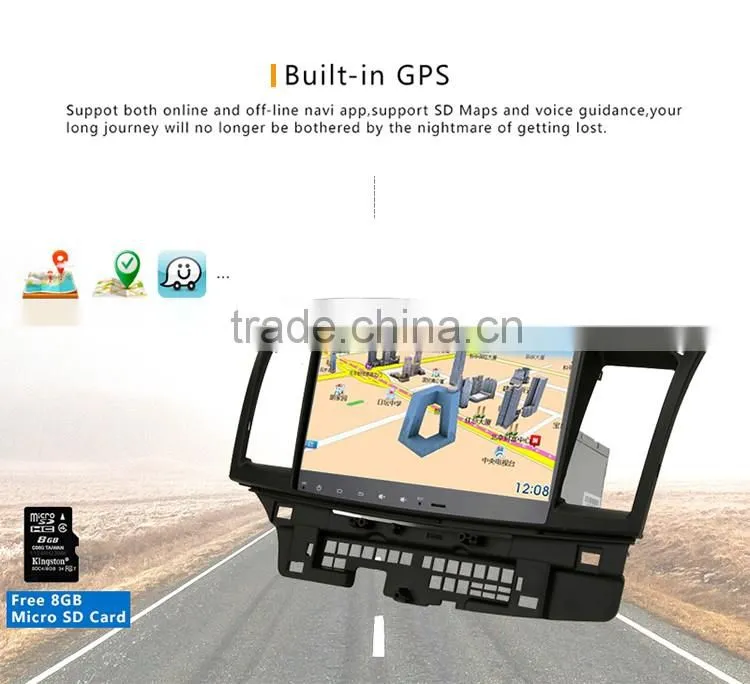 10.2 Inch High quality double din USB Port car gps dvd player for Toyota corolla 2014