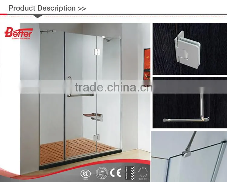 whole mobile 8mm glass shower room