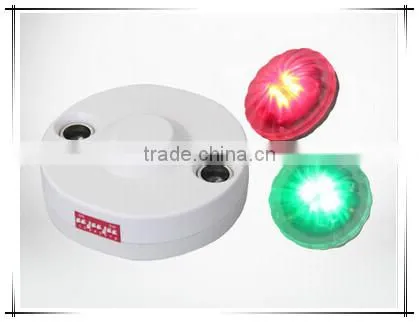 smart parking lot light guidance system with ultrasonic detector controlo de acesso