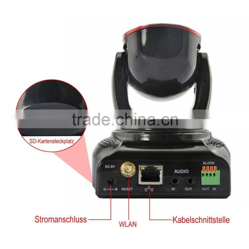Sidiou Group SDO-625W Wireless / Wired Pan & Tilt H.264 Megapixel IP / Network Camera with Night Vision, IR Cut and 4mm Lens