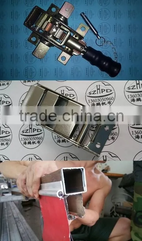 Waterproof and High Tear Strength PVC Tarpaulin Printed Truck Side Curtain Cover Fabric