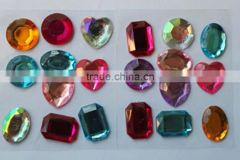 jewels and rhinestones decoration stickers