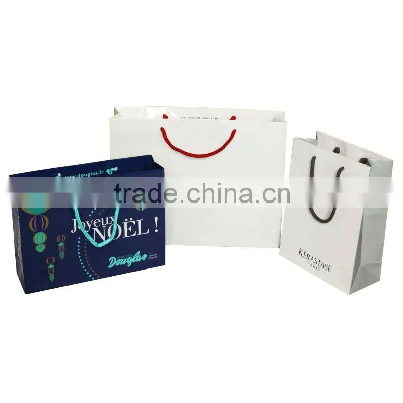 Carton Pattern Printed Paper Bag with Handle for Baby