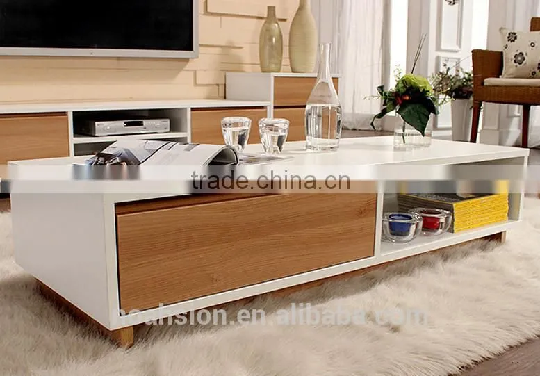 wood coffee table
