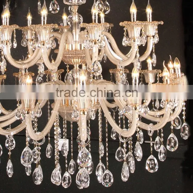 Flame lamp beautiful clear crystal lighting