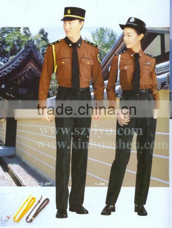 HOT navy blue handsome uniform suit