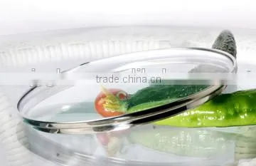 SQUARE glass pan lid for cookware