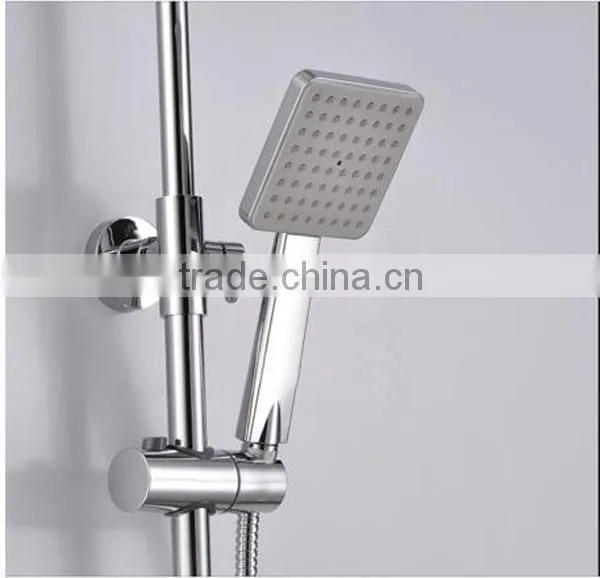 Deltar bath Led shower heads set, rain shower head set with hose
