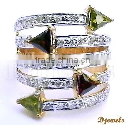Gemstone Wedding Rings, Diamond Ladies Rings, Diamond Jewelry