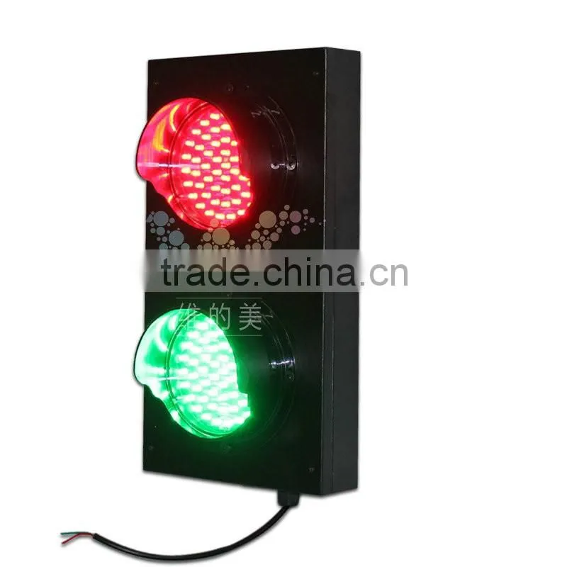 Customized size 125mm Epistar led signal red green traffic light sale