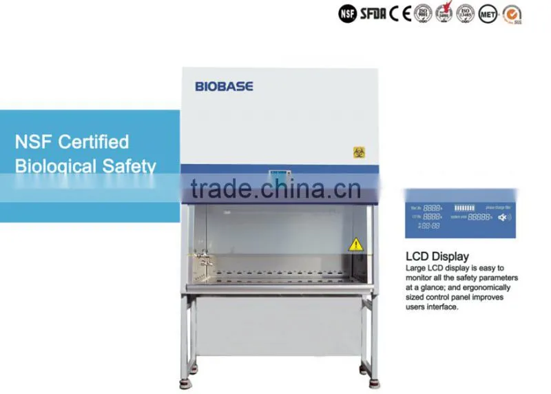 NSF Certified Biosafey Cabinet (4')