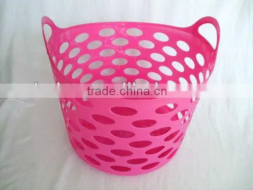 plastic laundry baskets/plastic utility baskets