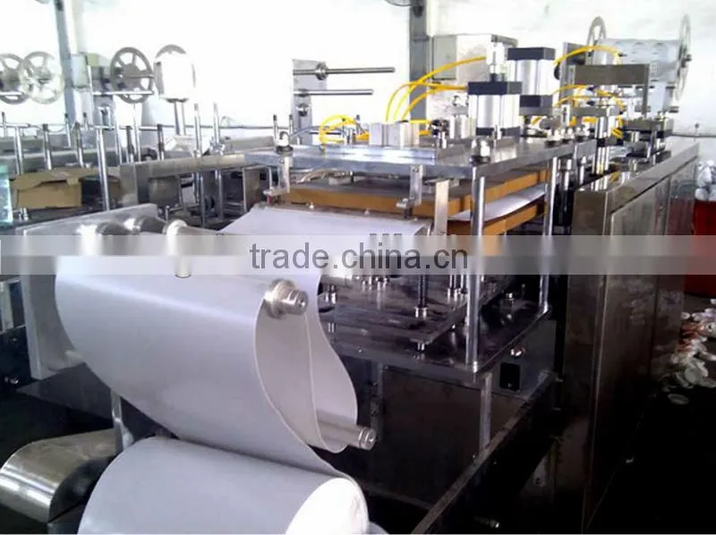 Ice cream cups with lids plastic thermoforming machine
