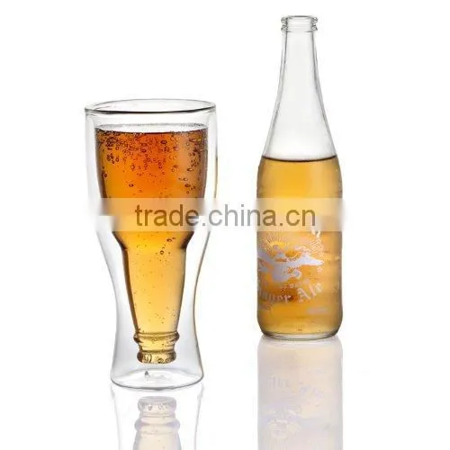Double Wall Beer Glass / beer cup