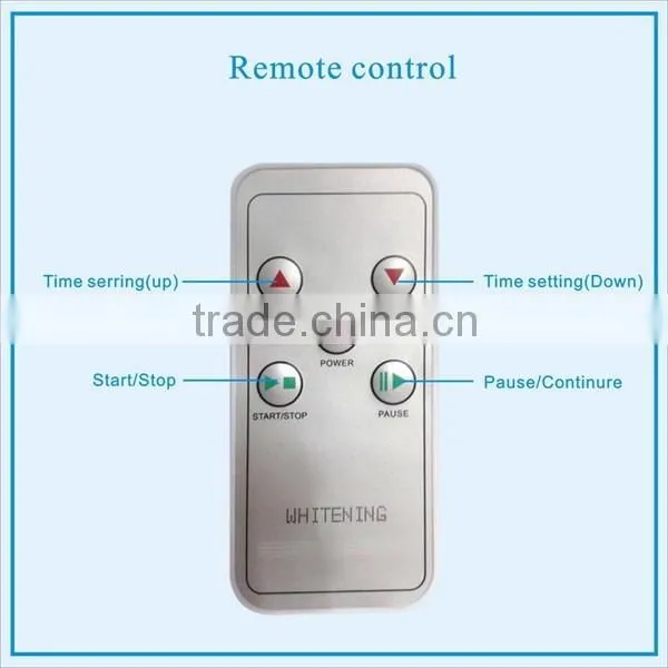CE approval led blue lights laser teeth whitening machine for dental bleaching T20