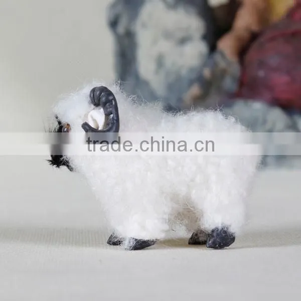 handmade giant stuffed animals fake fur fabric sheep plush toys