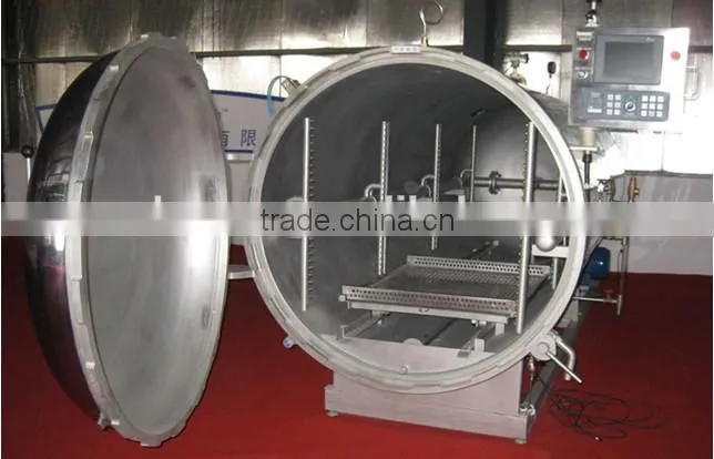 hot sell low price high quality hot water spray Sterilization pot/retort machine for food/retort pouch filling machine