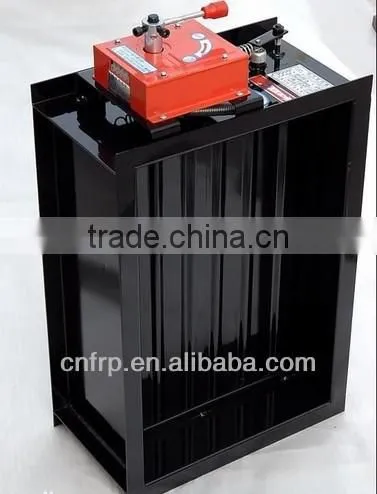 smoke exhaust damper valve