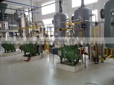 Soybean oil refinery plant