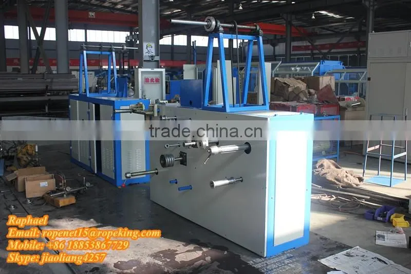 Coil winding machine for rope baler twine coil making machine coiler machine: ropenet15@ropekig.com