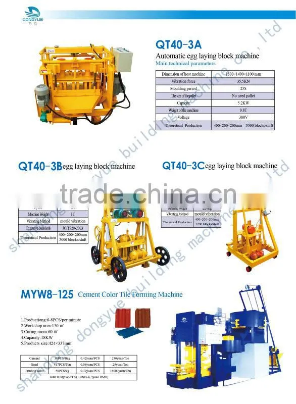 QT40-3c Concrete block making machine /alibaba best sellers