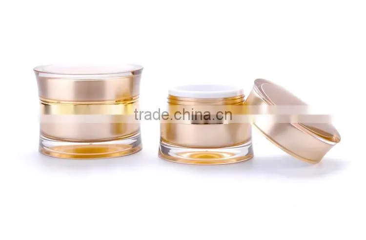 Yuayo Factory acrylic 30g 50g personal care airless bottle, lotion bottle with cream jar