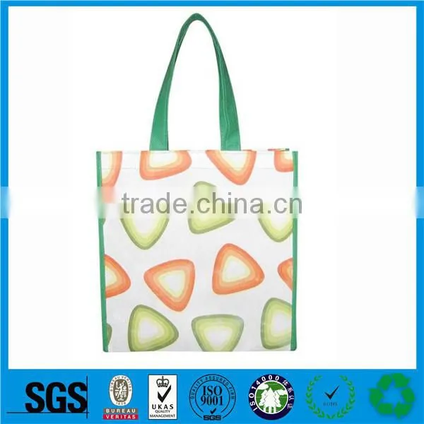 Colorful Shopping Bag NonWoven Fabric Tote Bag Promotional Shopping Bag