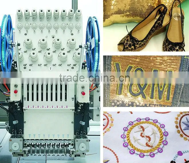 Hot sale sequin embroidery machine