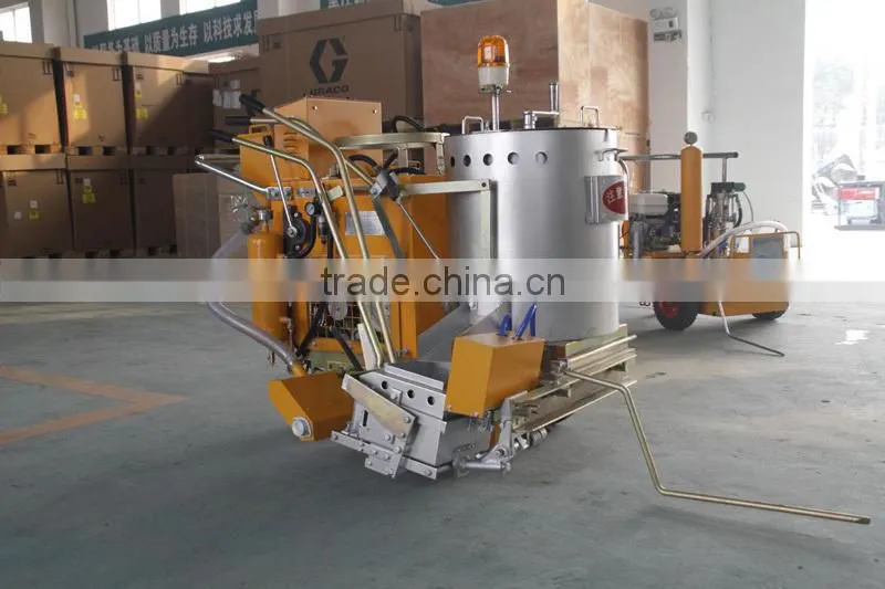 Roadside Hand Push Big Thermoplastic Convex Road Marking Machines