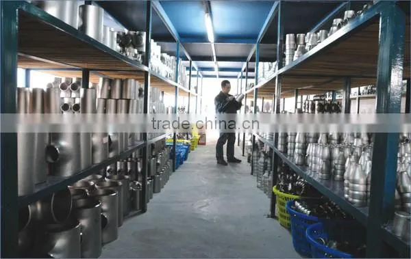 stainless steel butt welding pipe fitting/Reducing Tee
