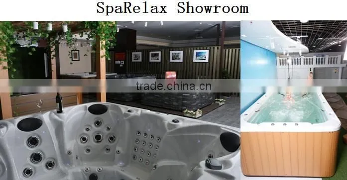 White Acrylic Whirlpool Massage Massage Type and Freestanding Installation Type pop-up tv outdoor spa