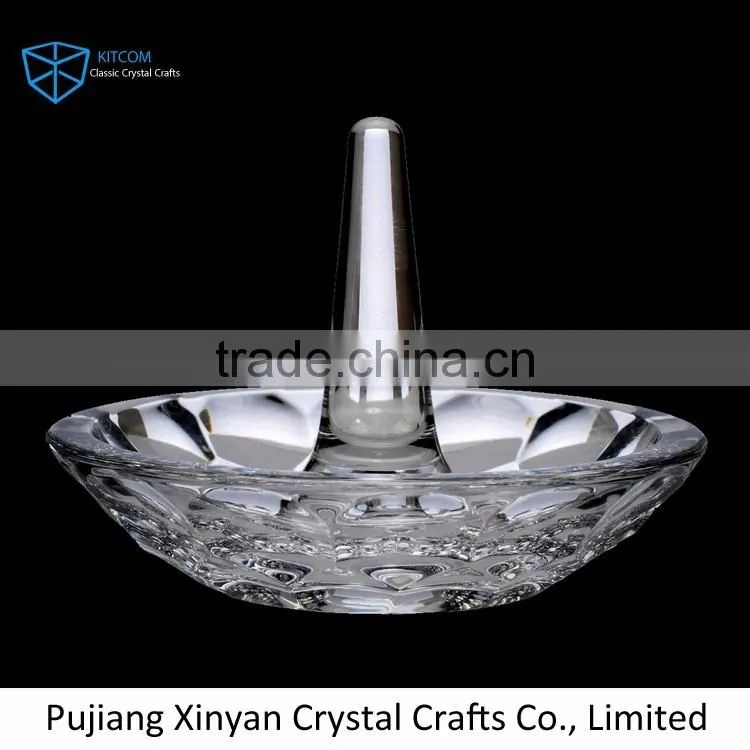 Newest selling special design crystal clear acrylic candle holders 2016