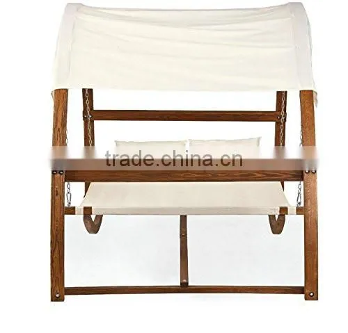 Outdoor Patio Swing With Canopy