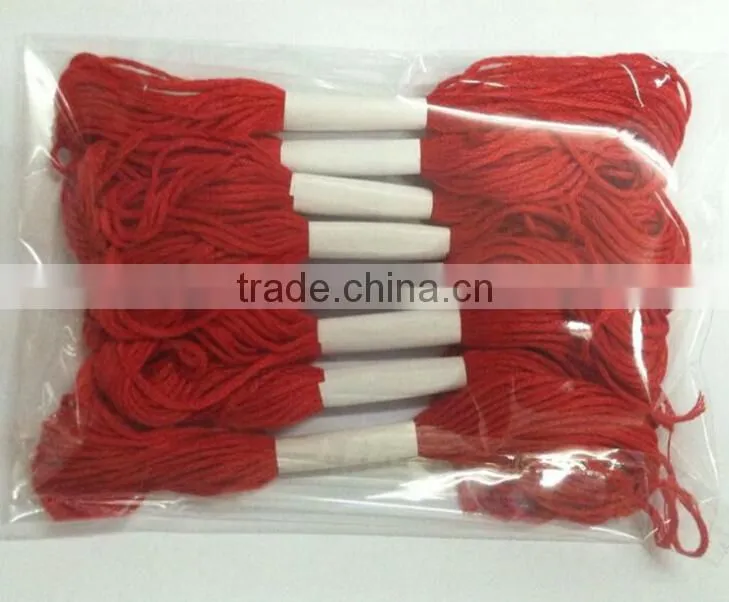 15032001 DIY kids crafts thread for weaving, sewing,cross stitch