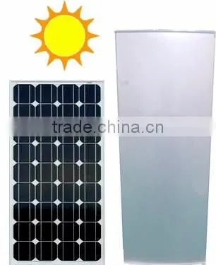 138L Solar Powered Household DC Compressor Upright Fridge