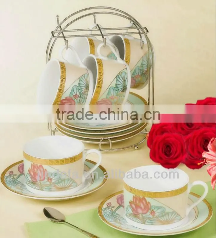 crockery porcelain/ceramic tea set 24pcs /17pcs/ 15pcs/12pcs